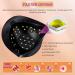 Fahani 168W LED UV Nail Lamp for Gel Polish | Professional Nail Dryer with 36 UV Lights & Infrared Sensing | 4 Timers | Includes 12 Pcs Manicure/Pedicure Set | Portable Nail Art Curing Lamp - Buy Online on SooperMarket.com