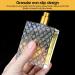Ysimple 2 Pack 100ml Perfume Atomiser Portable Clear Empty Glass Perfume Spray Bottles Refillable Perfume Atomizer Large Cosmetic Fine Mist Atomizer for Travel(Gold) 100ml Gold - Buy Online on SooperMarket.com