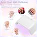 ANGNYA 30W UV Nail Lamp for Gel Nails - Professional Nail Dryer with 2 Timers - Portable UV Lamps for Nail Art at Home and Salons (White) - Buy Online on SooperMarket.com