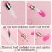 2 Pieces Nail Rhinestone Picker Dotting Pen Dual-ended Rhinestone Gems Crystals Studs Picker Nail Dotting Pen Wax Tip Pencil Pick up Applicator for DIY Nail Art (Pink White) - Buy Online on SooperMarket.com
