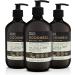 Baylis & Harding Goodness Oud, Cedar & Amber Hand & Body Lotion - Pack of 3 - 16.9 Fl Oz.
