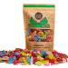 BON BAG - Vegan Fizzy and Fizz-Free Pick And Mix Sweets 1L Pouch Bags Of Sweets. Bulk Candy Assortment In Large Resealable Party Bag Great For Sharing Or As A Gift (800g)