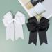 2 Pack 6 inch Bow Hair Clips Large Hair Bow Hair Barrette Clips for Women Girls Black Hair Bows(Black White) - Buy Online on SooperMarket.com