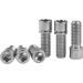 Wanyifa M8 x 20mm Titanium Ti Bolt with Washer for BMX Bicycle Stem - Pack of 6 | Lightweight and Durable Titanium Bolts - Buy Online on SooperMarket.com