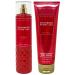Bath and Body Works - Strawberry Pound Cake - Gift Set - Fine Fragrance Mist & Body Cream   2021