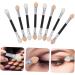 Baluue 40 Pcs Latex Eye Shadow Stick Eye Makeup Tool Eye Shadow Applicator Double Sided Eyeshadow Plastic 7.5cmx2pcs Assorted Colorx2pcs - Buy Online on SooperMarket.com