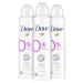 Dove 0 percent Deodorant Spray For 48 Hour Protection Coconut and Pink Jasmine Aluminum Free Deodorant 4 oz 3 Count