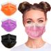3-Ply Breathable Disposable Face Mask (Flamingo Pink) - Made in USA - Comfortable Elastic Ear Loop | Non-Woven Polypropylene | Block Dust & Air Pollution | For Business and Personal Care (50pcs) 5 Count (Pack of 10) Flamingo Pink