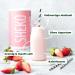 Smillary Shake Strawberry Protein Powder - 25 Portions Meal Replacement | Gluten-Free & Vegetarian Protein Drink - Buy Online on SooperMarket.com