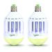 Zapplight ZAP402 Zapplight-Dual LED Lightbulb and Bug Light Zapper Pack of 2