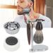 Men's Vintage Shaving Set | Practical Alloy Stand & Imitation Animal Hair Brush for Outdoor Use | International Shipping Available - Buy Online on SooperMarket.com