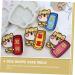 NUOBESTY 4 Pcs Shiba Inu Drawing Stencil Silicone Molds De Para Gelatinas Handmade Craft Mold Crystal Plaster - Buy Online on SooperMarket.com