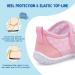 LeIsfIt Toddler Water Shoes - Quick-Dry Aqua Socks for Boys and Girls | Lightweight Non-Slip Swim Shoes for Kids | Breathable Beach Shoes - Size 7 Toddler (Pink) - Buy Online on SooperMarket.com