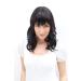 WIG ME UP - 3020-2 Wig black slightly wavy long hair