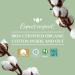 Organyc 100% Certified Organic Cotton Makeup Pads - Natural Unbleached Makeup Remover Rounds (70 Count) - Buy Online on SooperMarket.com