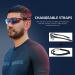 ROCKBROS Photochromic Sports Sunglasses | Men's Cycling Glasses with Removable Elastic Band - Black - Buy Online on SooperMarket.com
