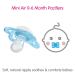 MAM Mini Air Pacifiers  MAM Sensitive Skin Pacifier 0-6 Months  Best Pacifier for Breastfed Babies  Baby Boy Pacifiers  0-6 (Pack of 2) - Buy Online on SooperMarket.com