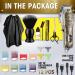 Karrte Professional Hair Clippers Set - Cordless Hair Trimmer for Men | T-Blade Beard Grooming Kit with Adjustable LED Display - Zero Gapped Bronze Finish - Buy Online on SooperMarket.com