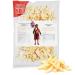 Inkfish jerky tulsment (1kg xxl pack) fish jerky i high protein i snacks i dryfish omega 3 i beef jery dry meat & chips alternative