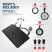 Scandinavian Classic Matte Black Stethoscope - Lightweight 5.1oz Dual Head Chestpiece 29in Black Tube for Nursing - Buy Online on SooperMarket.com