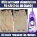 Symmetry Stain Remover | Graceiful Active Enzyme Laundry Stain Remover - Purple Bottle 2PCS | Best Stain Solution for White Shirts - Buy Online on SooperMarket.com