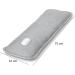 Rechargeable Electric Hot Water Bottle Hand Warmer Massager - 51x16cm Grey - Buy Online on SooperMarket.com