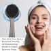 Black Charcoal Facial Cleansing Brush Set - 2Pcs Manual Face Brushes for Deep Cleansing, Exfoliating Pores, Massage, Makeup Removal and Skin Care - Buy Online on SooperMarket.com