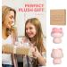 Mewaii 14'' Soft Pink Fox Mushroom Pillow Stuffed Animal Plush - Cuddly Squishy Toy for Kids | Pink Fox 14 Inch - Buy Online on SooperMarket.com