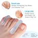 Toe Separators 8-Pack | Gel Spreader & Spacers for Hammer Toe Relief | Smooth Iron Big Toe Alignment Comfortable Correction - Buy Online on SooperMarket.com