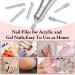 Aedcbaide Electric Nail File Nail Drill Set Professional 40000RPM Nail Files Kit Adjustable Speed LCD Display Manicure Pedicure Polishing for Acrylic Nails and Gel Nails 7 Drills & 6 Sanding Belts - Buy Online on SooperMarket.com