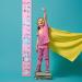 Heyu-Lotus Kids Height Chart 200X20CM - Removable Canvas and Wood Growth Chart for Boys Girls Bedroom Decoration (Unicorn 1) - Buy Online on SooperMarket.com