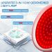 Shyineyou Red Light Lamp 660 & 850 & 940 Infrared Light Lamp Upgraded 100LEDs 3-in-1 Chips Red Light Lamp for Home/Office Use Large - Buy Online on SooperMarket.com
