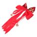 SEWACC elastic hair ties decor hair barrettes for girls hair ties girls hair ties with bows hair ties for girl hair bow hair rope bow hair ties elasticity bow tie girl child fabric