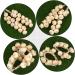 ABOOFAN 4pcs Simulated Garlic Hanging Skewers Lanyard Artificial Vegetable Model Photo Props Accessories - Buy Online on SooperMarket.com