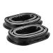 PROHEAR GEP03 Upgraded Gel Ear Pads for Walker's Razor Earmuffs, Comfortable and Soft Replacement Gel Ear Cups with Sealed Bottom Shell