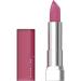 Maybelline Color Sensational Lipstick  Lip Makeup  Matte Finish  Hydrating Lipstick  Nude  Pink  Red  Plum Lip Color  Lust for Blush  1 Count LUST FOR BLUSH 0.15 Ounce (Pack of 1)