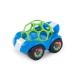 Bright Starts Oball toy car with rattle green-blue multicolored