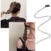 DHWEKU Hair Chain with Rhinestones Rhinestone Tassels Hair Clip Hair Chain with Crystal Tassel Hair Accessories for Girls and Women 4 Pieces - Buy Online on SooperMarket.com