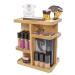 Sorbus 360 Bamboo Cosmetic Organizer, Multi-Function Storage Carousel for Makeup, Toiletries, and More  Great for Vanity, Desk, Bathroom, Bedroom, Closet, Kitchen (Bamboo)