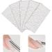 Cuticle Pusher Self-Adhesive Sandpaper Manicure Art Pre-polishing Sand Paper 50Grit Sandpaper Sheets - Buy Online on SooperMarket.com