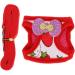Fdit Small Animals Harness and Leash Set Soft Harness with Lead for Rabbits Bunny Rabbits Adjustable Harness (S) - Buy Online on SooperMarket.com