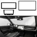 Screen Protectors for Rivian R1T / R1S (PET based, Easy Install, No Bubbles) (All 3 (Navigation + Dash + Back), Clear) All 3 (Navigation + Dash + Back) Clear