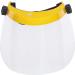 BGS 3703 Face Shield | Transparent Eye Protection Visor | EN 166 Certified Face Protection for Safety - Buy Online on SooperMarket.com