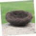 Buy Wofashpuret Artificial Spring Branches & Bird Nest Decor - 20cm Floral Moss Decoration for Home & Garden - Buy Online on SooperMarket.com