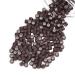 Vlasy 200Pcs 4mm Silicone Lined Micro Ring Beads for Hair Extensions 5Colors Apply (200Pcs Brown) Micro 4mm 200Pcs Brown
