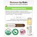 OneRoot Organic Beeswax Lip Balm | Citrus Moisturizer for Dry Lips | Coconut Oil Vitamin E & Rosemary Extract (0.15oz - Buy Online on SooperMarket.com