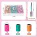Sanding Bands for Nail Drill - KOYOPEPI 210Pcs #80#150#240 Grit Coarse & Fine Nail Bits in Orange Green Pink - International Shipping Available - Buy Online on SooperMarket.com