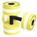 Water Gear Hydro Buoys Minimum - Water Fitness and Pool Exercise - Great for Upper Body and Minimum Stress Training - Workout Your Back Arms and Chest 3" YELLOW/WHITE