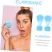 minkissy 16 Pcs Rabbit Ears Facial Brush Face Cleansing Brush Portable Facial Face Lotion for Women Face Wash Brush Silicone Facial Cleaner Face for Women Body Miss Cute Rabbit Silica Gel Light Bluex4pcs 7.5x7.5cmx4pcs - Buy Online on SooperMarket.com