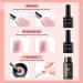 Complete Wakaniya Poly Nail Gel Kit with UV Lamp - 10 Colors for DIY French Ombre Nails - Buy Online on SooperMarket.com